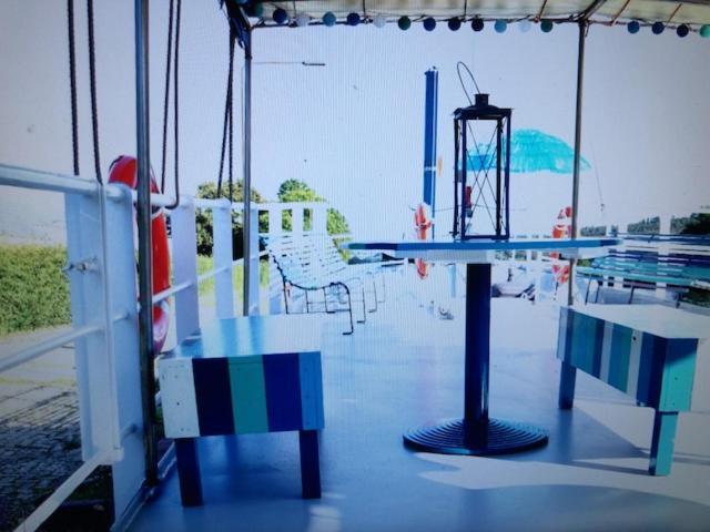 Schiff Ahoy, Hotelschiff, Hausboot, Boot, Passagierschiff Estugarda Exterior foto